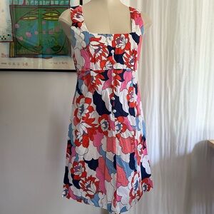 LIKE NEW ModCloth x Barbie Retro Repercussions Babydoll Dress